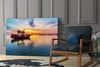 Boat Glass Wall Art by Insigneart USA