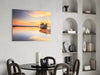 Ship On The Beach Glass Wall Art by Insigneart USA