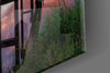 Sunset on the Beach Glass Wall Art by Insigneart USA
