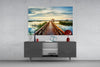 Long Dock on the Lake Glass Wall Art by Insigneart USA