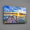 Dock Glass Wall Art by Insigneart USA