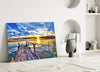 Dock Glass Wall Art by Insigneart USA