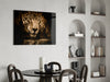 Leopard Glass Wall Art by Insigneart USA