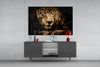 Leopard Glass Wall Art by Insigneart USA