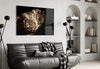 Leopard Glass Wall Art by Insigneart USA