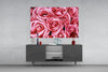 Pink Rose Glass Wall Art by Insigneart USA