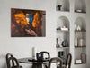 Abstract Woman Portrait Glass Wall Art by Insigneart USA