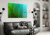 Green Leaf Glass Wall Art by Insigneart USA