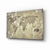 World Map Glass Wall Art by Insigneart USA