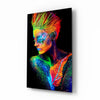 Woman Portrait Glass Wall Art by Insigneart USA