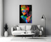 Woman Portrait Glass Wall Art by Insigneart USA