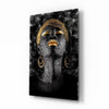 African Woman Portrait Glass Wall Art by Insigneart USA