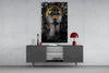 African Woman Portrait Glass Wall Art by Insigneart USA