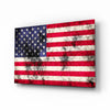 Flag of the United States Glass Wall Art by Insigneart USA