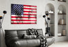 Flag of the United States Glass Wall Art by Insigneart USA
