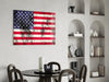 Flag of the United States Glass Wall Art by Insigneart USA