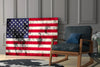 Flag of the United States Glass Wall Art by Insigneart USA