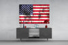 Flag of the United States Glass Wall Art by Insigneart USA