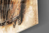 Retro Old Garage Glass Wall Art by Insigneart USA