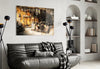 Retro Old Garage Glass Wall Art by Insigneart USA