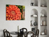 Orange Gerbera Glass Wall Art by Insigneart USA