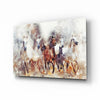Running Horses Glass Wall Art by Insigneart USA