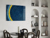 Colored Spiral Glass Wall Art by Insigneart USA