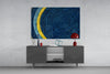 Colored Spiral Glass Wall Art by Insigneart USA