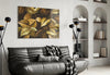 Yellow Leaf Glass Wall Art by Insigneart USA