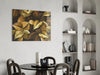 Yellow Leaf Glass Wall Art by Insigneart USA