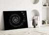 Spiral Stairs Glass Wall Art by Insigneart USA