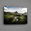 Green Valley Glass Wall Art by Insigneart USA