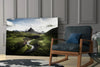 Green Valley Glass Wall Art by Insigneart USA