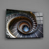 Spiral Glass Wall Art by Insigneart USA