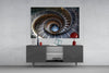 Spiral Glass Wall Art by Insigneart USA