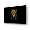 Lion Glass Wall Art by Insigneart USA
