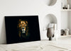Lion Glass Wall Art by Insigneart USA