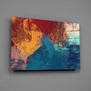 Abstract Colors Glass Wall Art by Insigneart USA