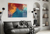 Abstract Colors Glass Wall Art by Insigneart USA