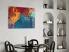 Abstract Colors Glass Wall Art by Insigneart USA