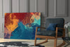 Abstract Colors Glass Wall Art by Insigneart USA