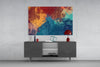 Abstract Colors Glass Wall Art by Insigneart USA