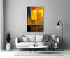 Abstract Colors Glass Wall Art by Insigneart USA
