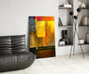 Abstract Colors Glass Wall Art by Insigneart USA