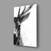 Deer Glass Wall Art by Insigneart USA