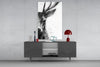 Deer Glass Wall Art by Insigneart USA