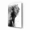 Elephant Glass Wall Art by Insigneart USA