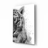 Tiger Glass Wall Art by Insigneart USA
