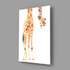 Giraffe Glass Wall Art by Insigneart USA