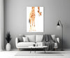 Giraffe Glass Wall Art by Insigneart USA